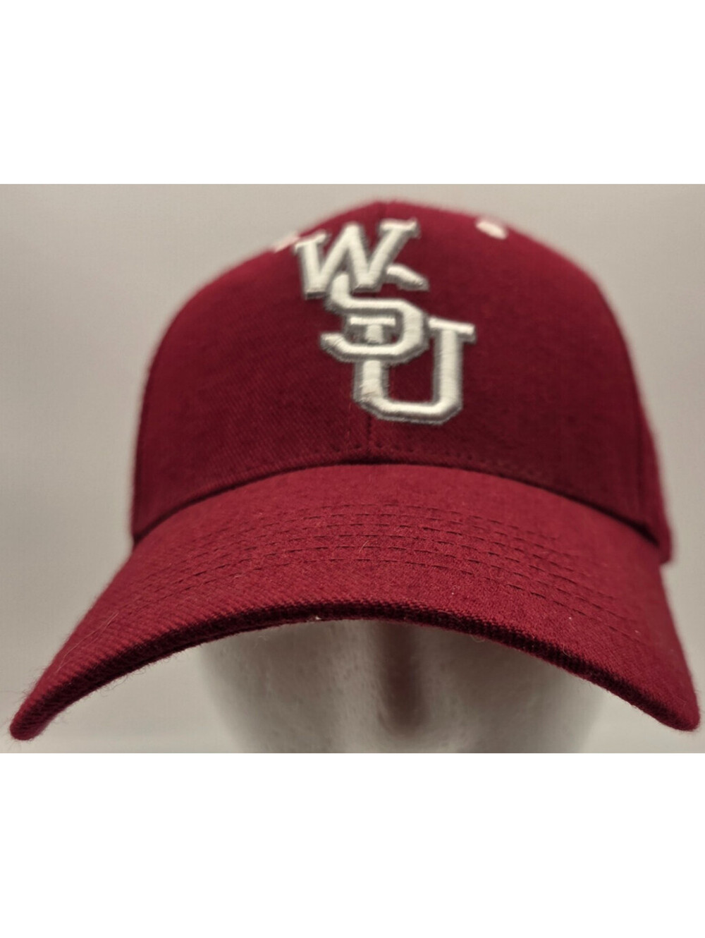 WSU Cougars Top of the World Adjustable Hat Maroon NCAA Embroidered Cap